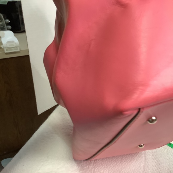 EUC pink Dooney & Bourke saddle, tote bag purse large - Picture 15 of 16